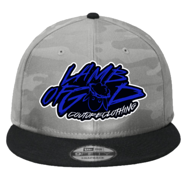 LAMB OF GOD LOGO CAMO GREY 59FIFTY