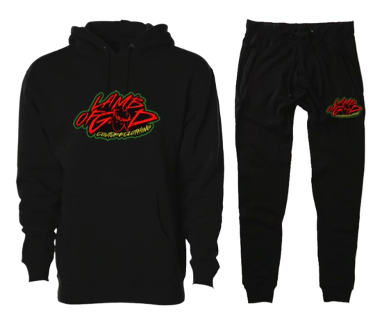 Rasta Hoodie & Trousers Set